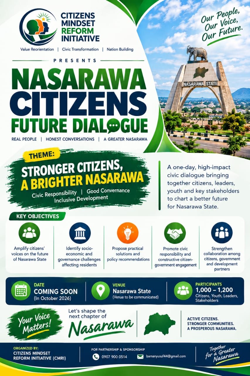 Nasarawa Citizens Future Dialogue 2026